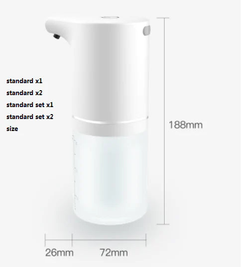 Automatic Foam Soap Dispenser (Touchless Sensor)