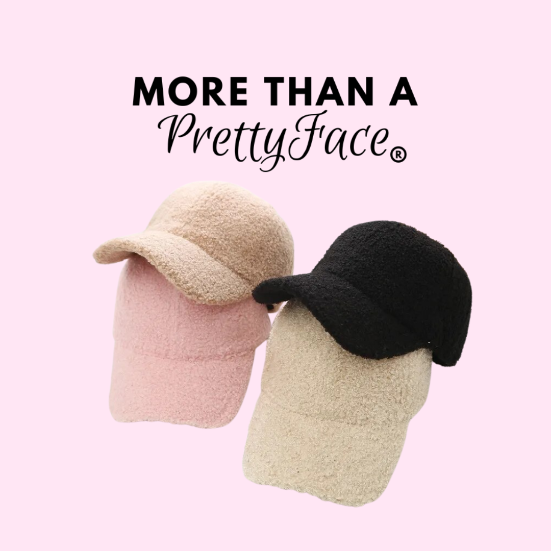 Fuzzy Baseball Cap More Than A Pretty Face