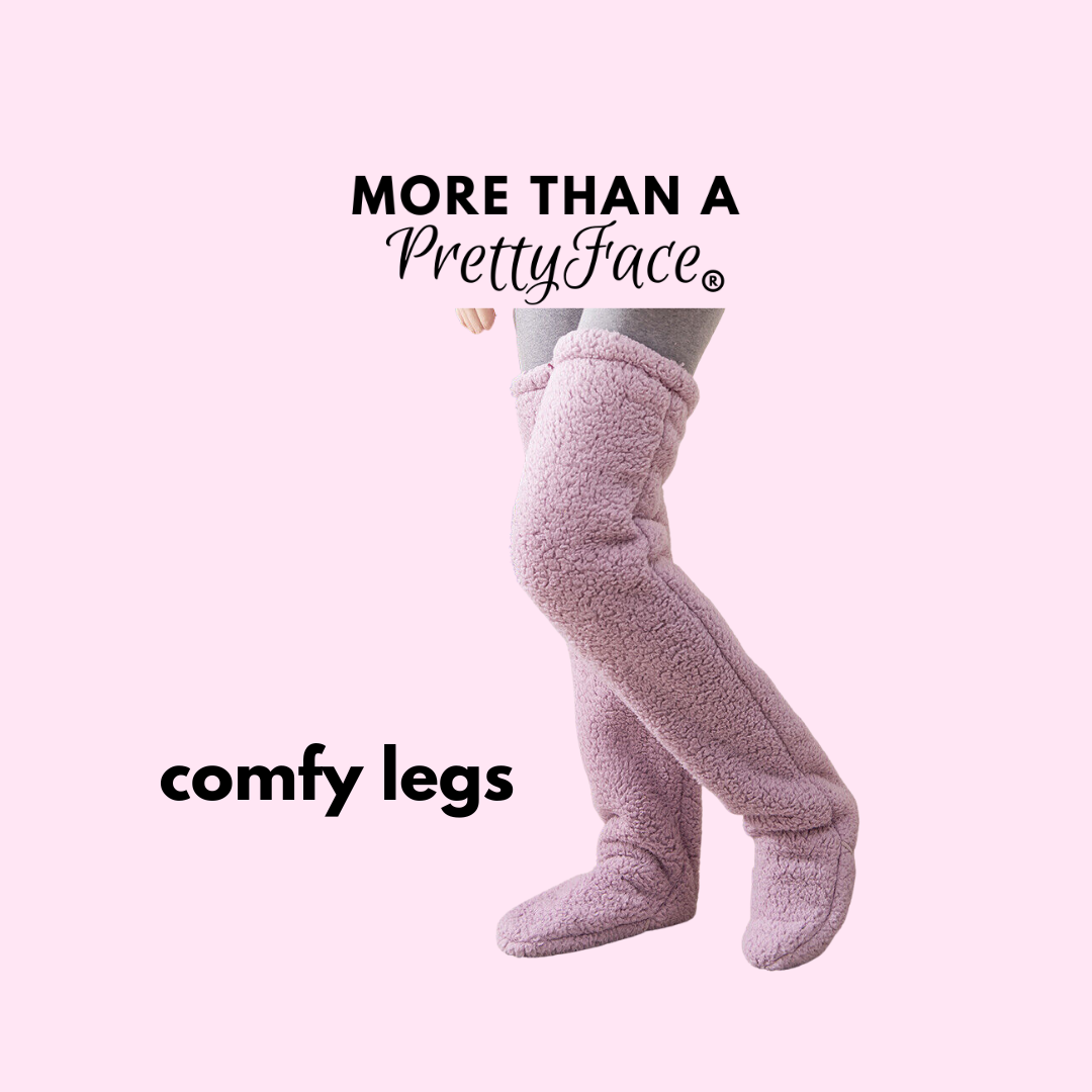 Comfee Legs Thigh High Sock Slippers More Than A Pretty Face